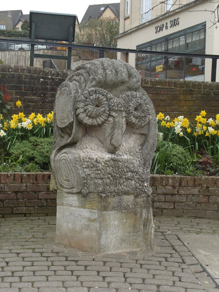 The Ram represents the woollen industry