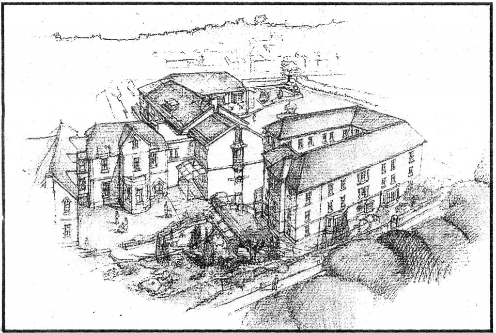 1996 sketch of hospital