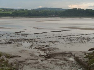 An empty river Severn