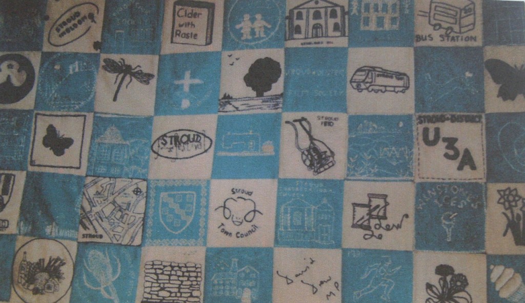 Part of Stroud 700 quilt. Courtesy of S Harrison