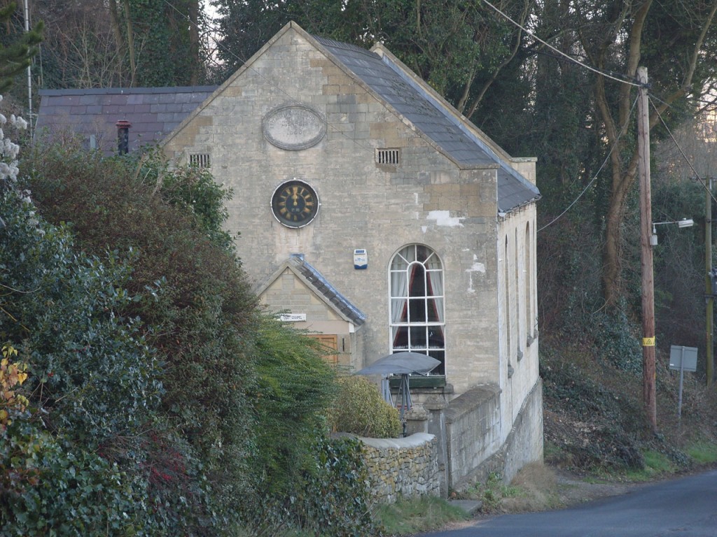 Butterrow old chapel - photo P Stevens Jan 2012