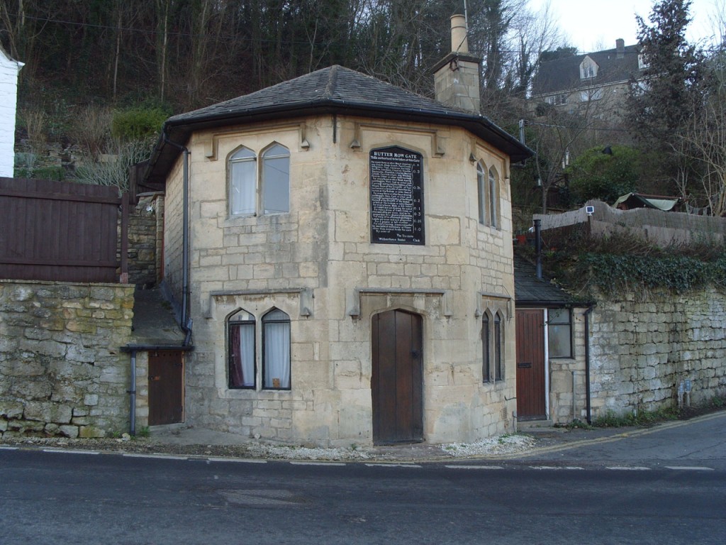 Butterrow tollgate - photo P Stevens Jan 2012