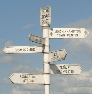 Tom Long's Post, Minchinhampton Common - Photo P Stevens Aug 2014