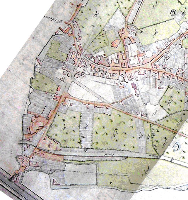 1820 Stroud town centre Charles BAKER