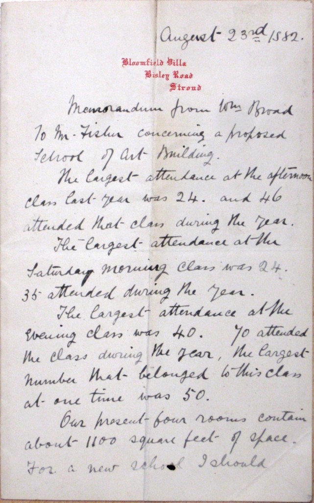1882 BROAD to FISHER re spec a-sm
