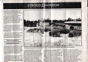 1991 Stroud & Swindon new HQ history 5